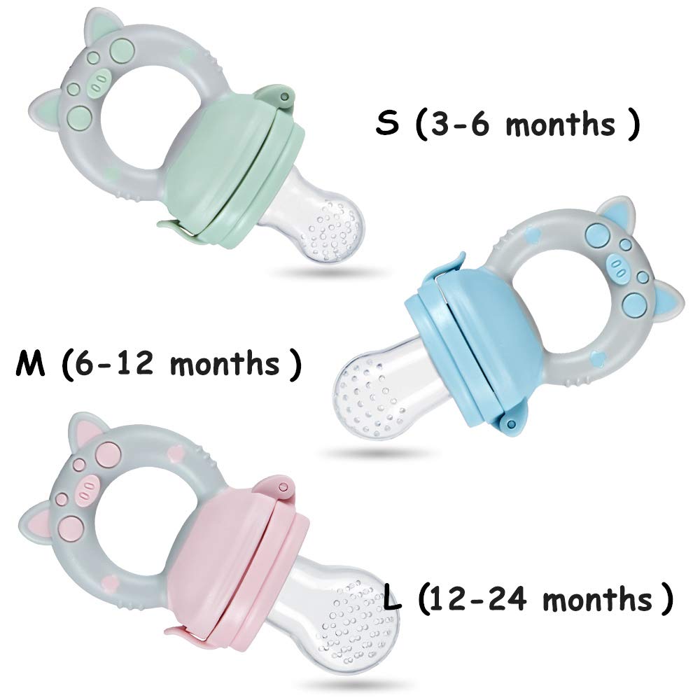 Silicone Baby Fruit Feeder Pacifier