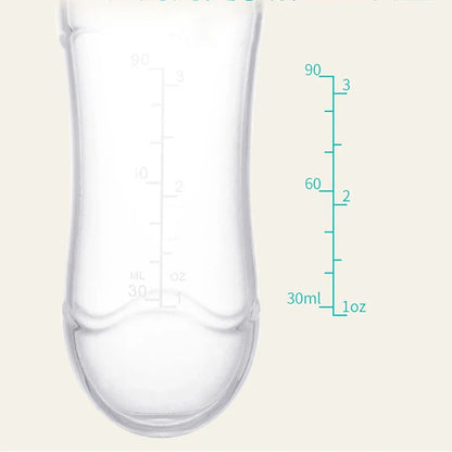 Silicone Baby Feeding Bottle Spoon Feeder