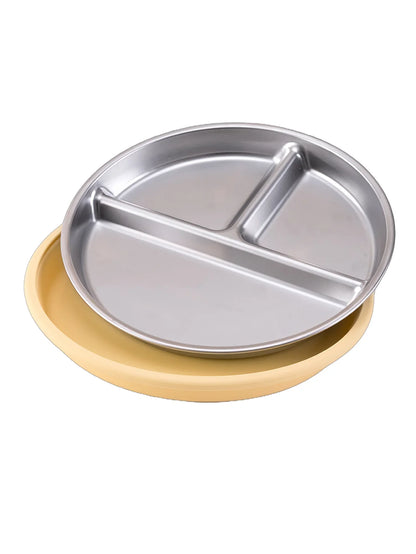 Stainless Steel Baby Suction Plate Bowl