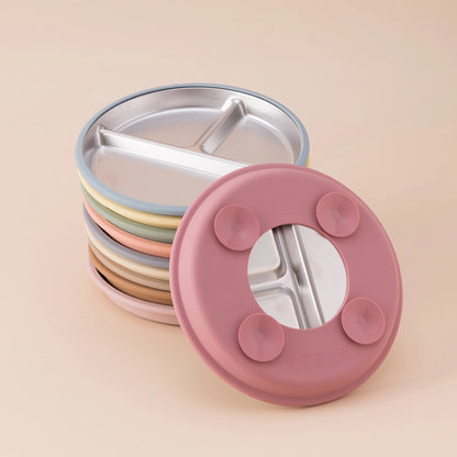 Stainless Steel Baby Suction Plate Bowl