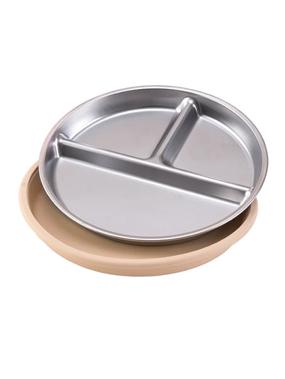 Stainless Steel Baby Suction Plate Bowl