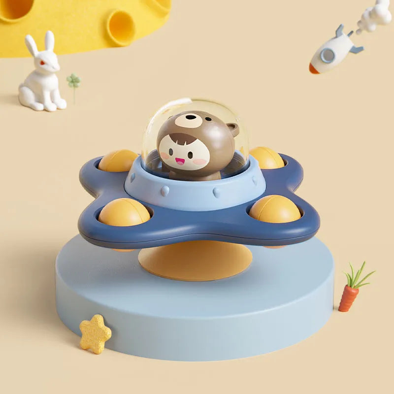 Montessori Suction Spinner Bath Toy