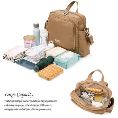 Waterproof Large Capacity Diaper Backpack