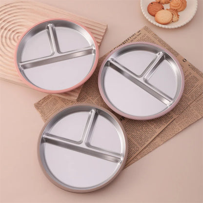 Stainless Steel Baby Suction Plate Bowl