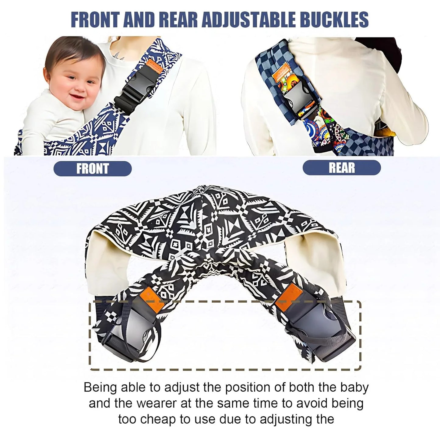 Adjustable Baby Carrier Sling Hip Seat Wrap