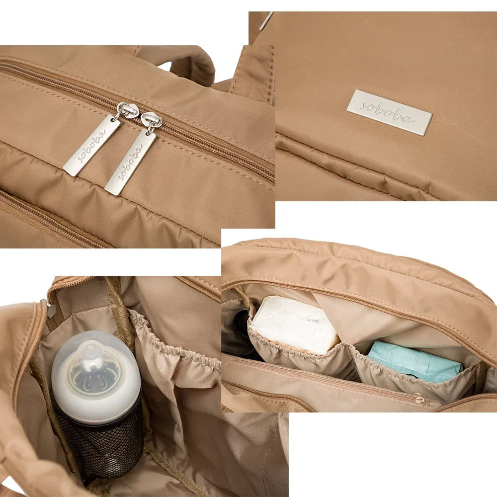 Waterproof Large Capacity Diaper Backpack