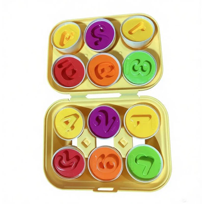 Montessori Easter Egg Shape Matching Sensory Toy