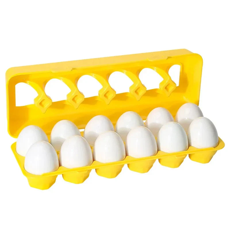 Montessori Easter Egg Shape Matching Sensory Toy