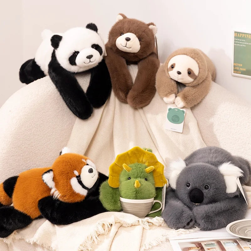 Long Arm Weighted Stuffed Animal Plush Pillow