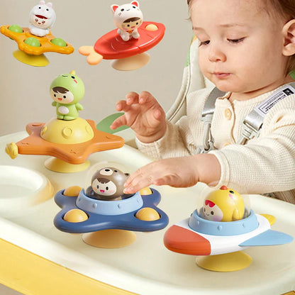 Montessori Suction Spinner Bath Toy