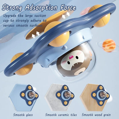 Montessori Suction Spinner Bath Toy