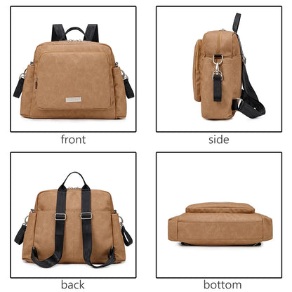 Waterproof Large Capacity Diaper Backpack