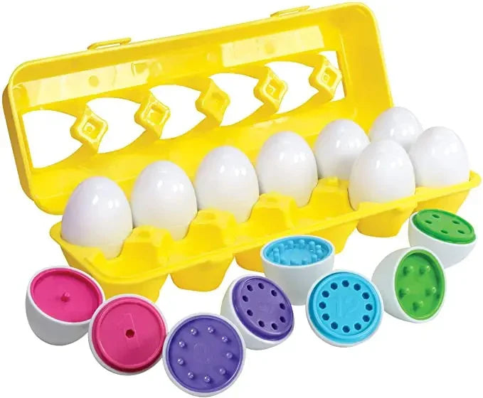 Montessori Easter Egg Shape Matching Sensory Toy
