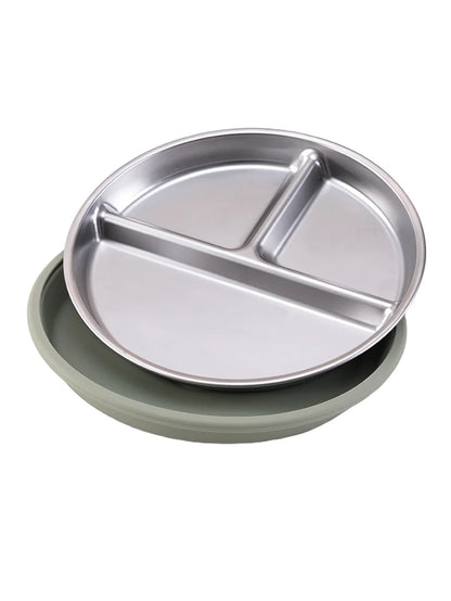 Stainless Steel Baby Suction Plate Bowl