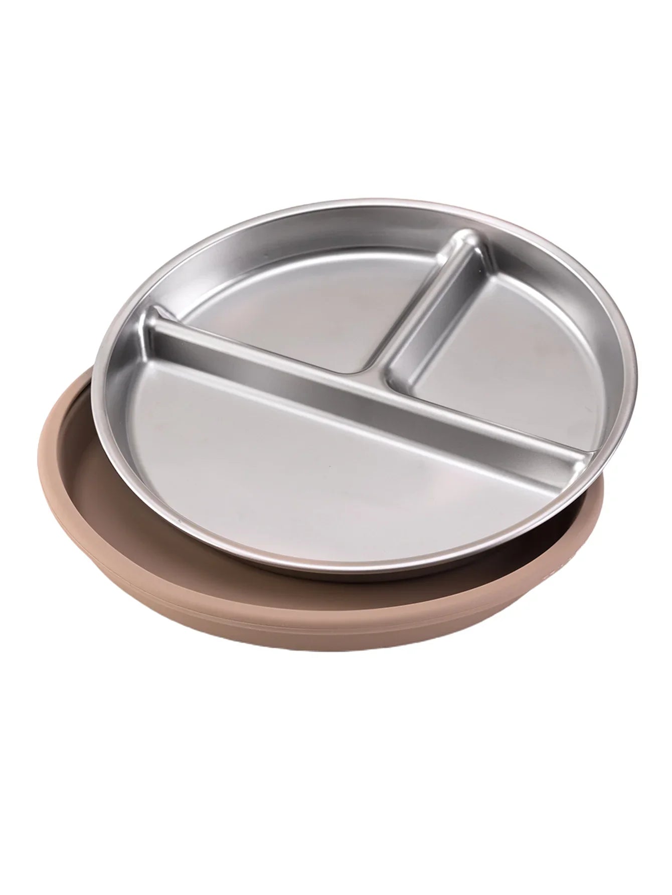 Stainless Steel Baby Suction Plate Bowl