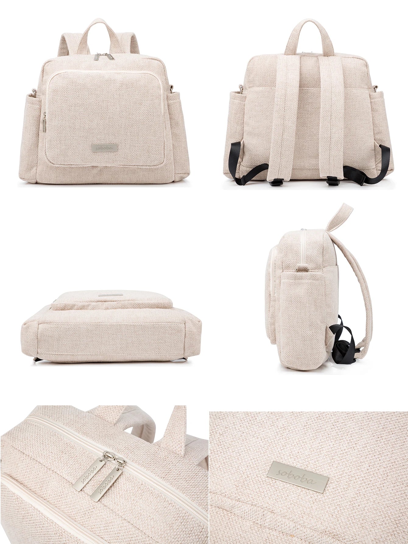 Waterproof Large Capacity Diaper Backpack