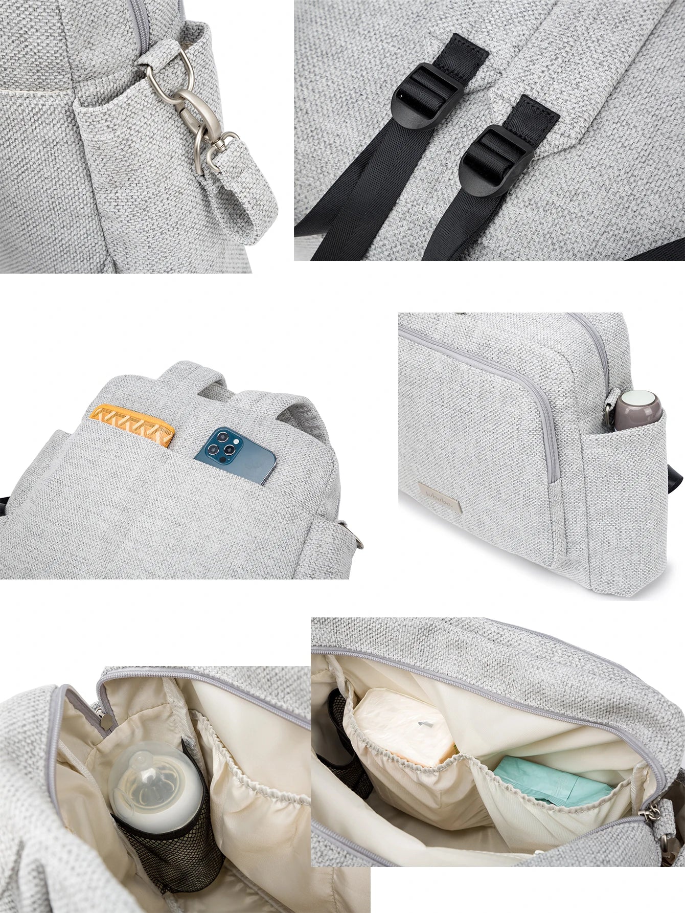 Waterproof Large Capacity Diaper Backpack