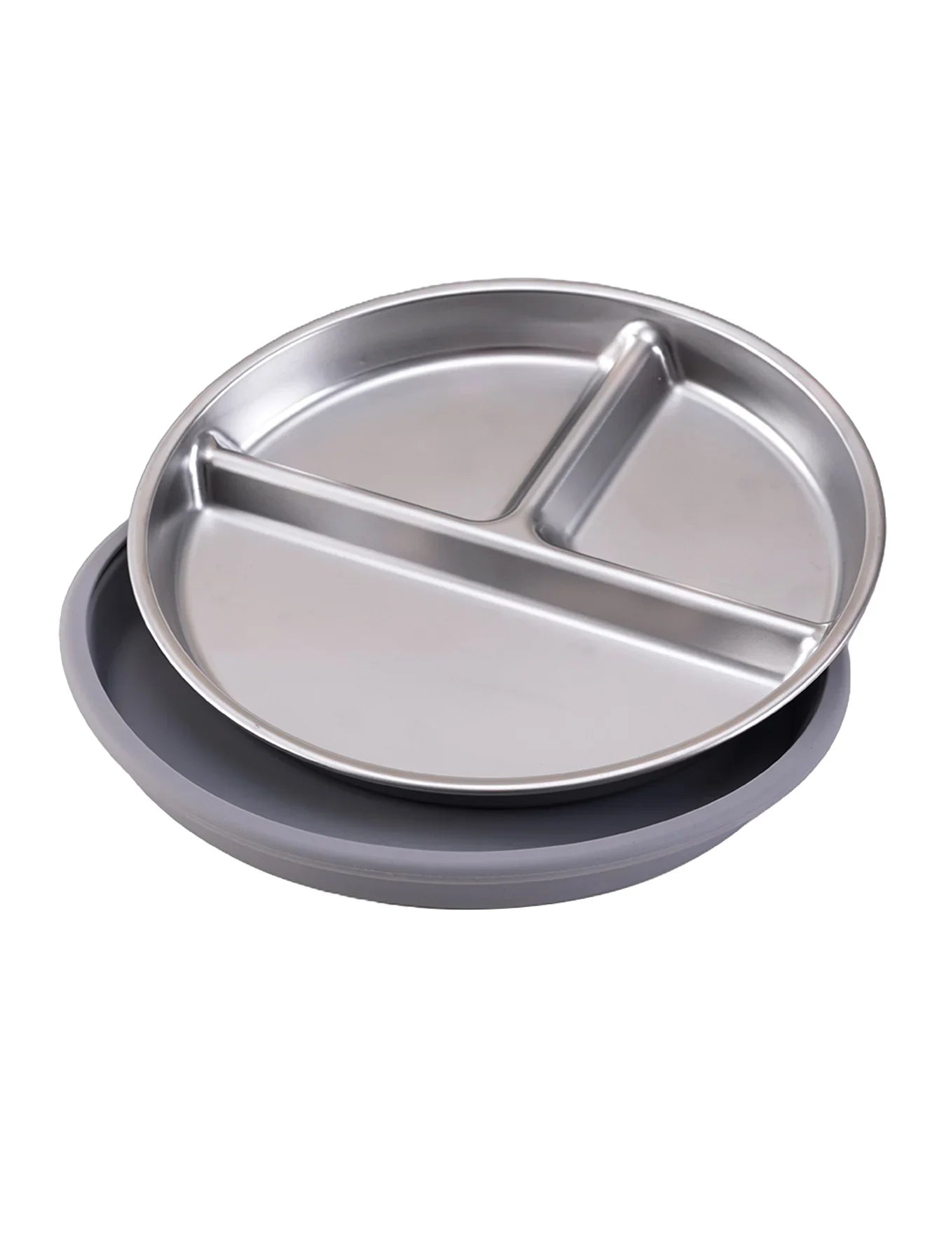 Stainless Steel Baby Suction Plate Bowl