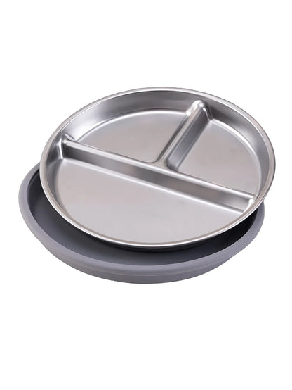 Stainless Steel Baby Suction Plate Bowl