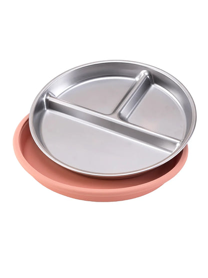 Stainless Steel Baby Suction Plate Bowl