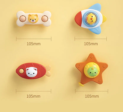 Montessori Suction Spinner Bath Toy