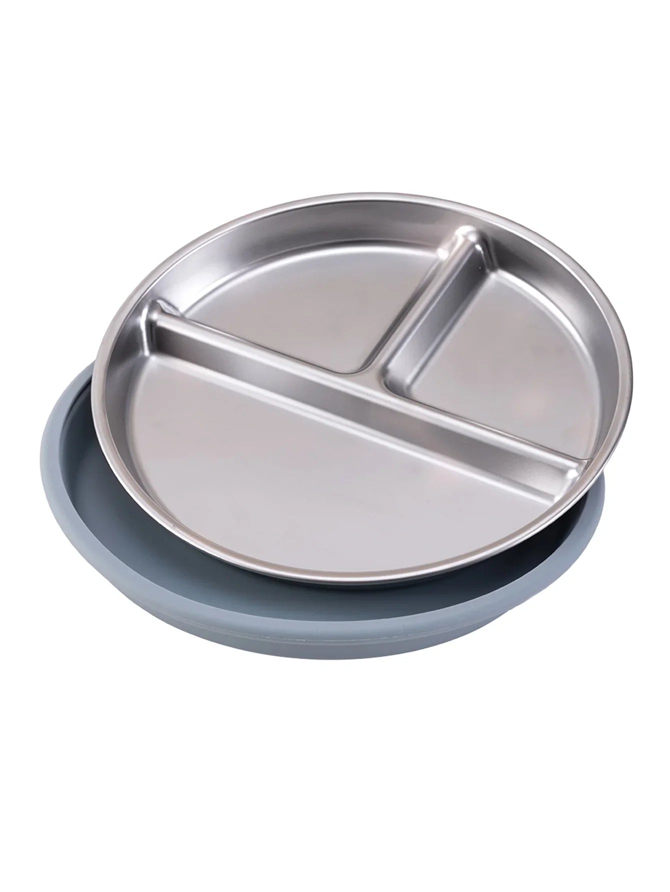 Stainless Steel Baby Suction Plate Bowl