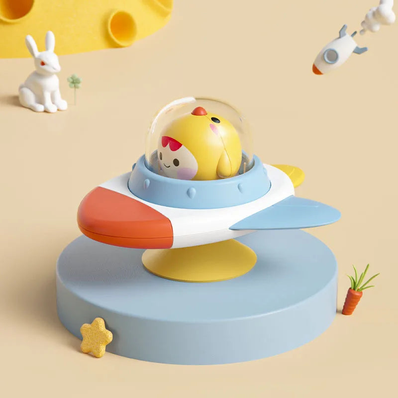 Montessori Suction Spinner Bath Toy