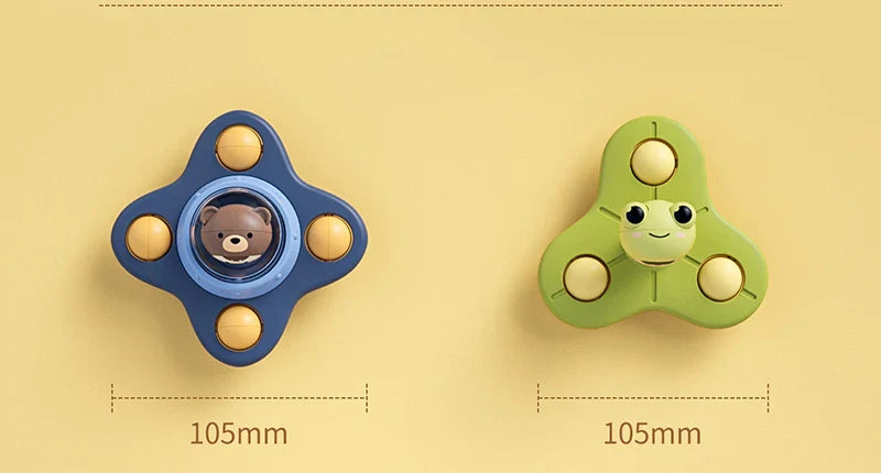 Montessori Suction Spinner Bath Toy