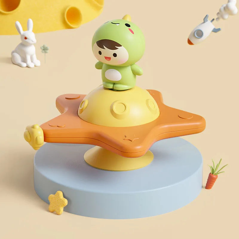 Montessori Suction Spinner Bath Toy
