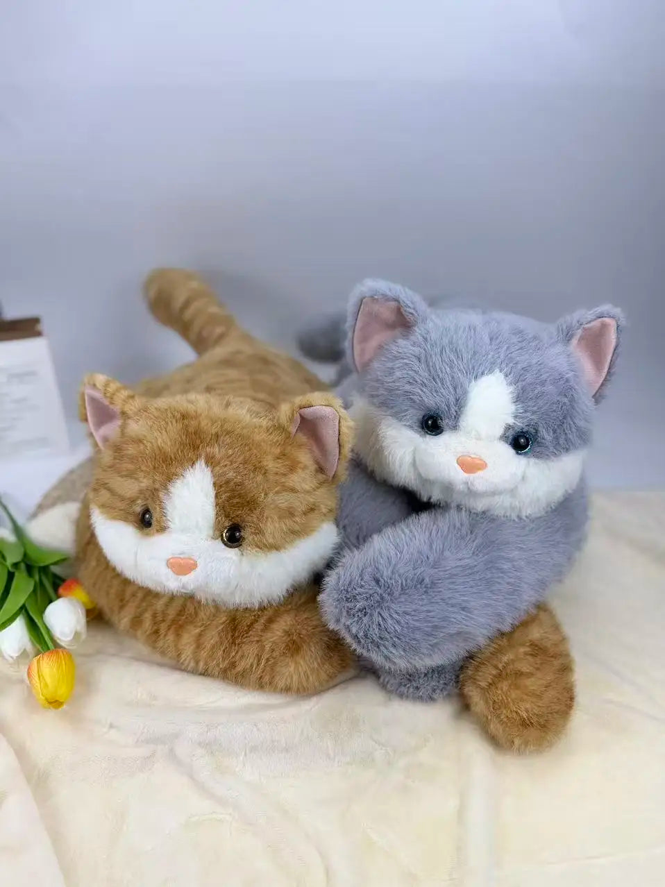 Long Arm Weighted Stuffed Animal Plush Pillow