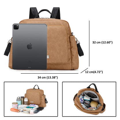 Waterproof Large Capacity Diaper Backpack