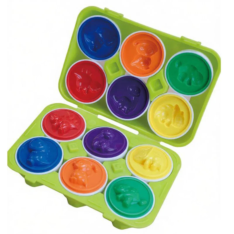 Montessori Easter Egg Shape Matching Sensory Toy